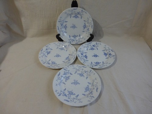 Assiettes plates faïencerie - 4,