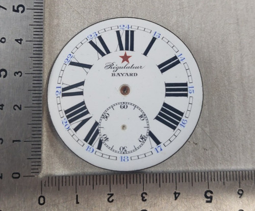 Ancien cadran montre - cadran,