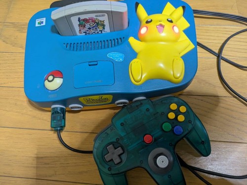 Nintendo n64 pikachu - pikachu, blue