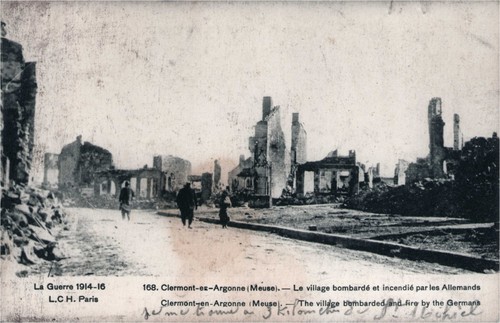 Cpa clermont argonne - 55,