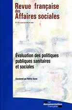 Evaluation des politiques publiques sanitaires et sociales (n.1-2/2010), Collect