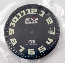 NOS Sector Expander 130 Esfera Sphere 5215132053 Montre Reloj 100 M Vintage