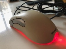 Microsoft Intellimouse Optical USB and PS/2 vintage mouse very good condition !