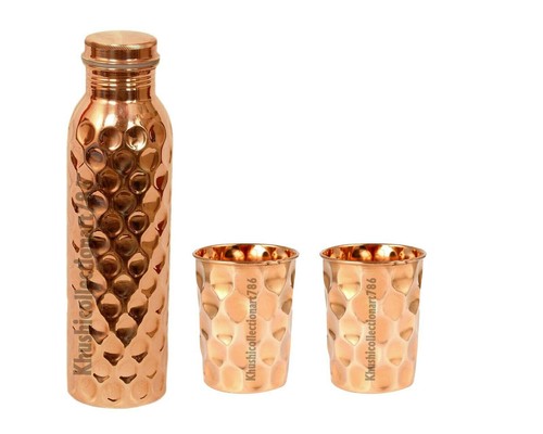 Bouteille eau 100 - %, cuivre