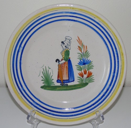 Porquier beau assiette en - porquier,