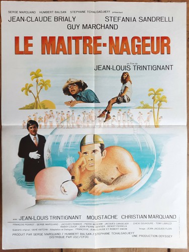 Affiche maitre nageur - affiche, le