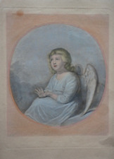 GRAVURE COULEUR XVIII PORTRAIT