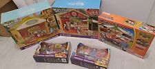 Gros Lot Mighty World Town Dessert Cafe Set Fleuriste Cafeteria Barbecue Powco
