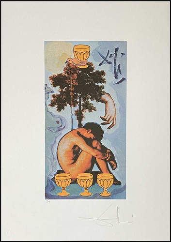 Salvador dali tarot - tarot, x