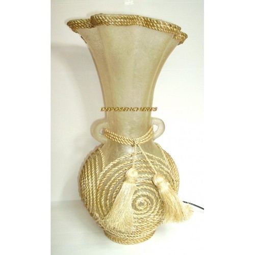 Lampe amphore 55cm - , résine