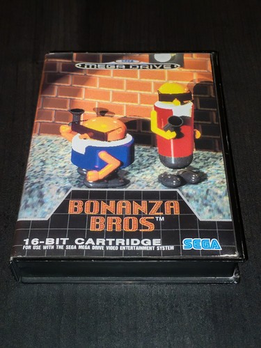Bonanza bros mega drive - mega, pal