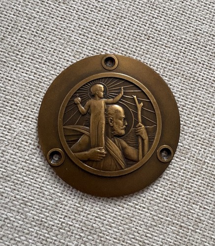 Médaille christophe bronze - médaille,
