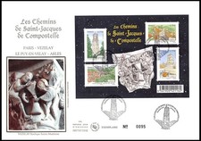 FDC GF soie - Bloc chemins St