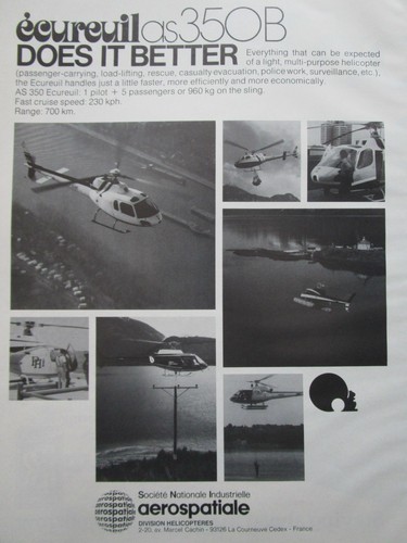 1981 pub aerospatiale - 10/1981,