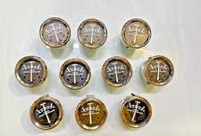 10X Lucas Ampèremètre AMP Pour Triumph BSA Norton AJS Matchless Ariel Velocette