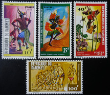 TIMBRES du DAHOMEY - DANSES