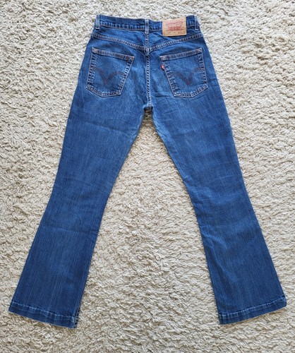 Jean levi 525 bootcut - bootcut, bleu