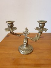 Magnifique chandelier deux bras style Louis XV en bronze La Cuivrerie de Cerdon