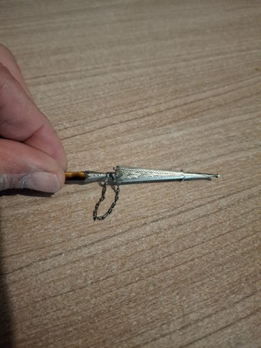 Rare ancienne broche stylet - ancienne,