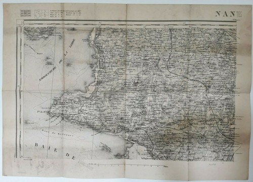 Carte ancienne embouchure - carte,