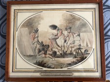 Dessin aquarelle Eugène THIRION 19ème siècle