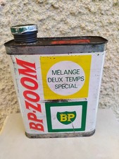 Ancien Bidon D Huile Publicitaire BP ZOOM  2L
