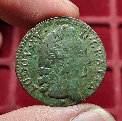 Louis xv sol - #85-6, l'ecu