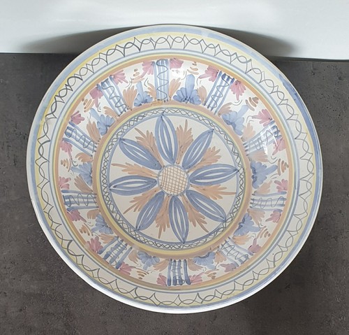 Grand plat décoratif