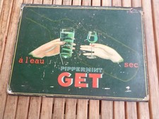 Publicité couleur cartonnée