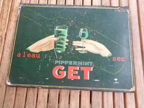 Publicité couleur cartonnée