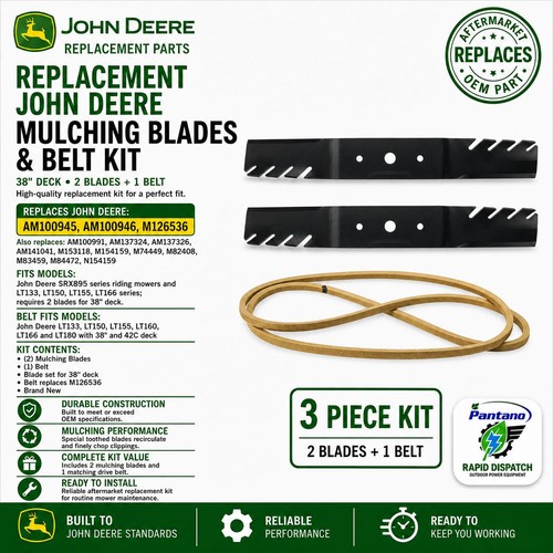 Mulching blades belt kit - mulching,
