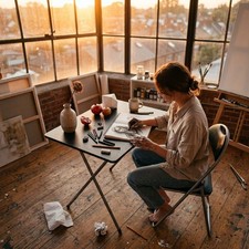 Bureau pliante chaises Home