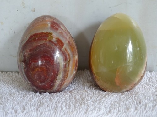 Oeufs onyx 5 cm - onyx,