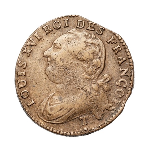 France deniers 1792 t - -,