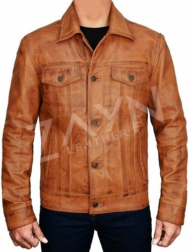 Veste camionneur homme marron