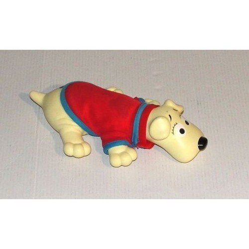 Figurine chien lotus - chien,
