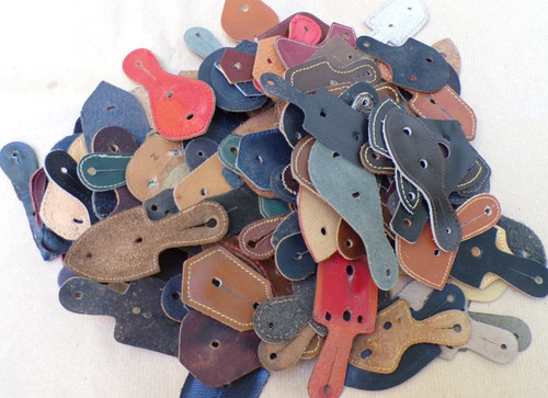 Lot 100 supports en cuir - lot,