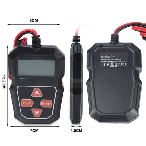 Testeur batterie 12v - de,