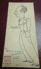 DESSIN ORIGINAL CARICATURE