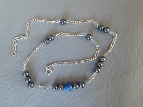Collier chaine figaro argent