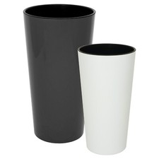 Plastique pot fleurs - plastique, de