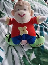 Doudou Singe Hahaha Ajena Neuf Avec Bruit