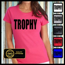 Womens Trophy t-shirt Funny