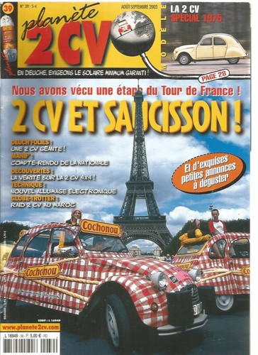 Planete 39 2cv - cv, et
