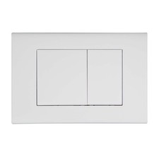 Plaque de Commande Blanc Mat