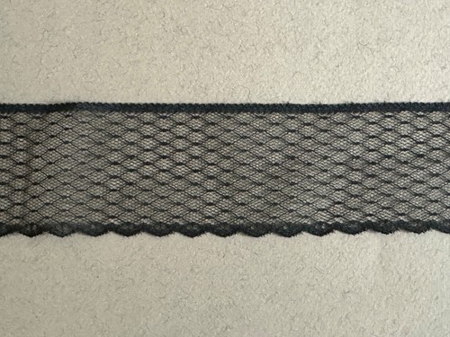 Dentelle noire vintage - , nylon