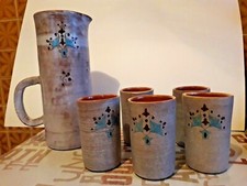 Ancien service à jus de fruit