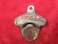 Vintage Coca-Cola Wall Mount Bottle Opener 