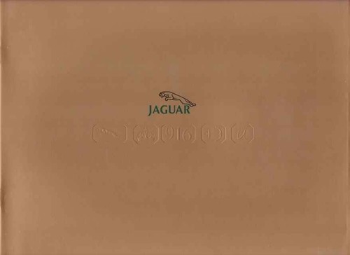 Catalogue brochure jaguar - brochure, xj6