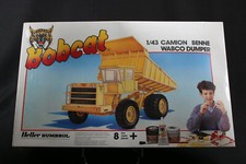 YO043 HELLER 1/43 rare maquette camion 3504 Bobcat Camion benne Dumper mines TP